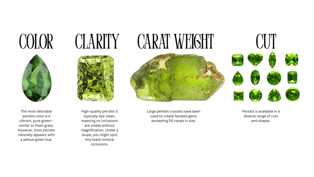 peridot four cs